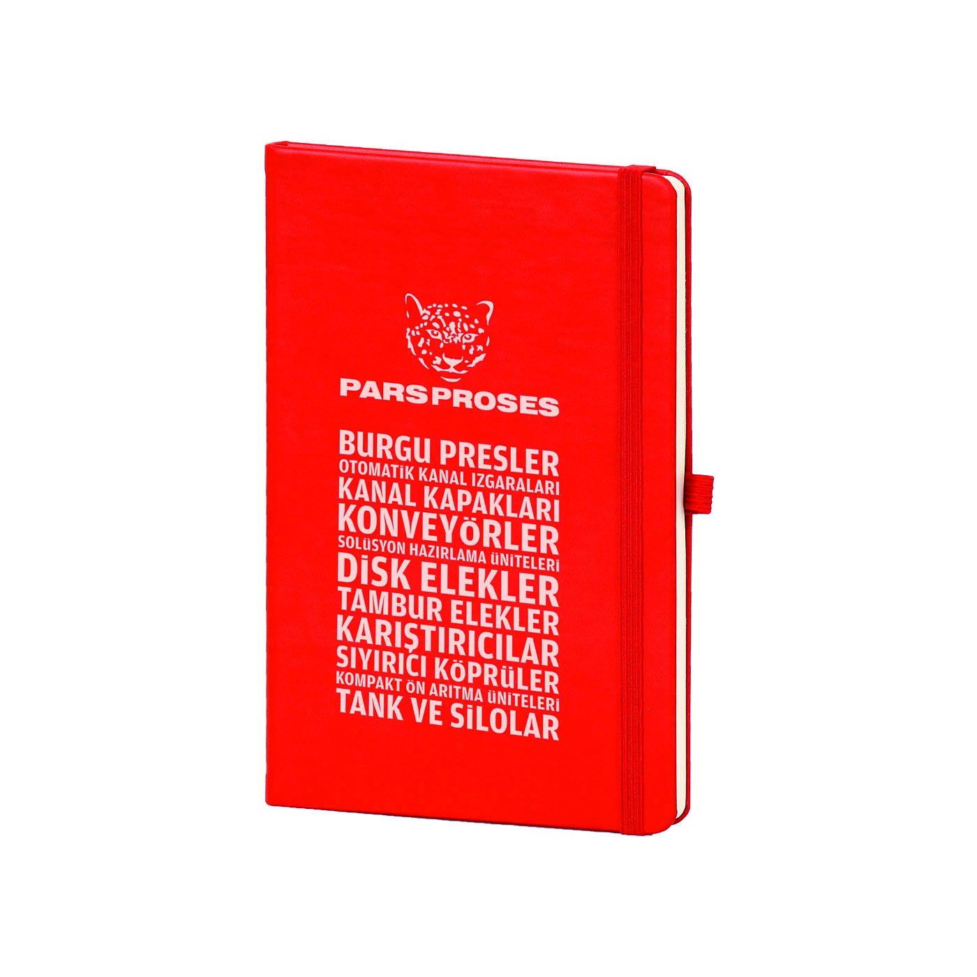 Sert Kapak Lastikli 13x21 Defter