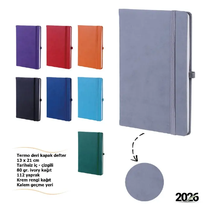 Lastikli Kaliteli Defter