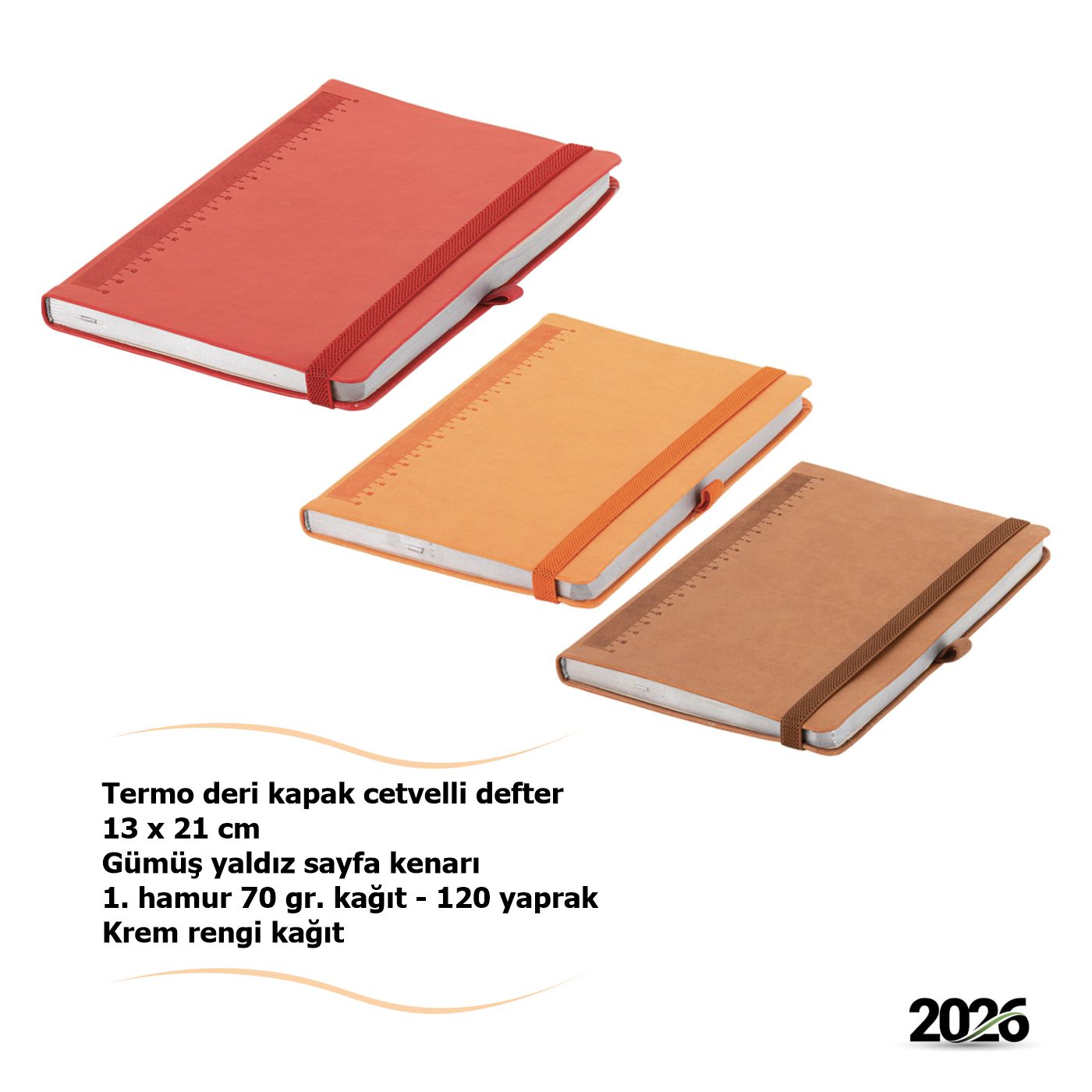 Termo Deri Kapak Defter