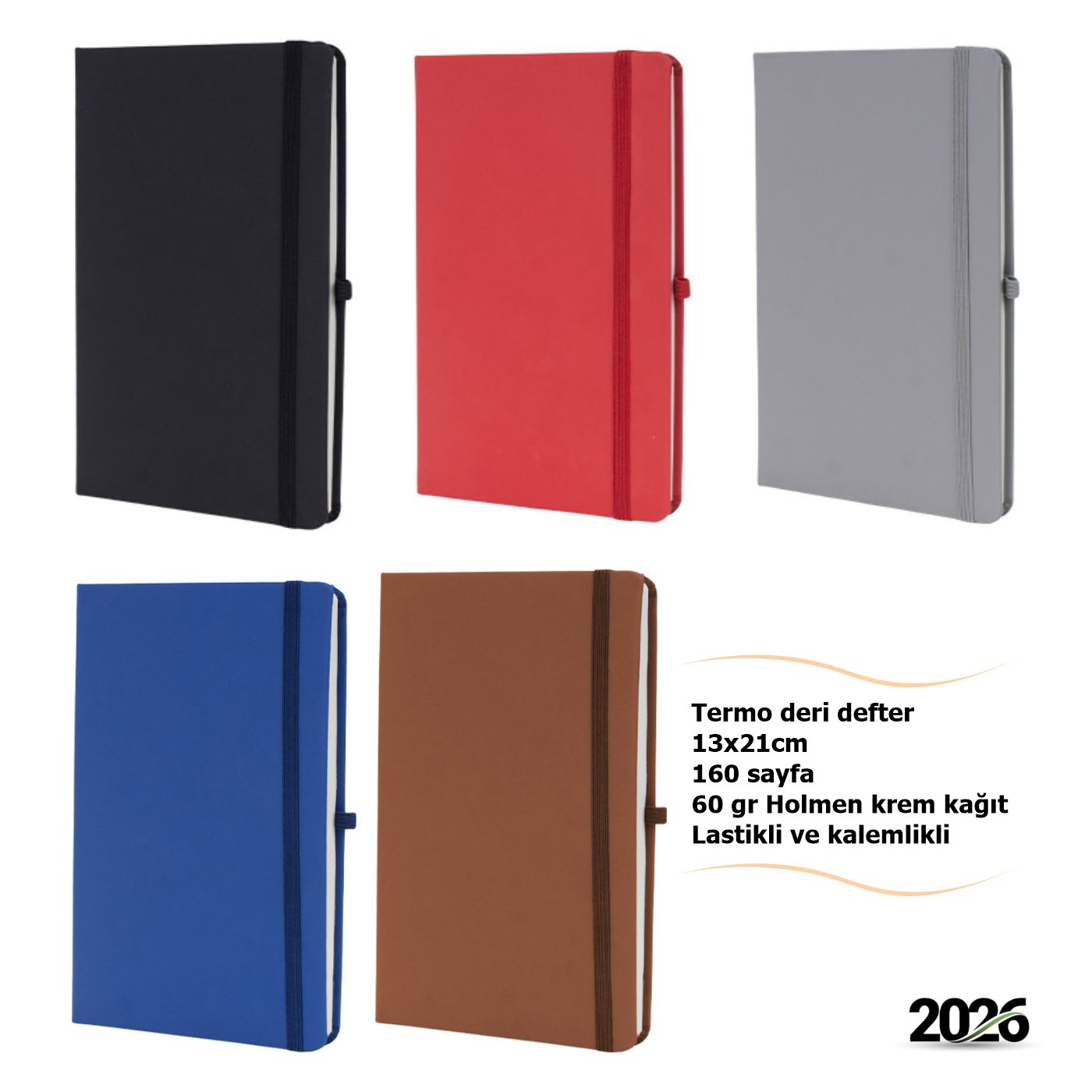 Termo Deri 160 Sayfa Defter