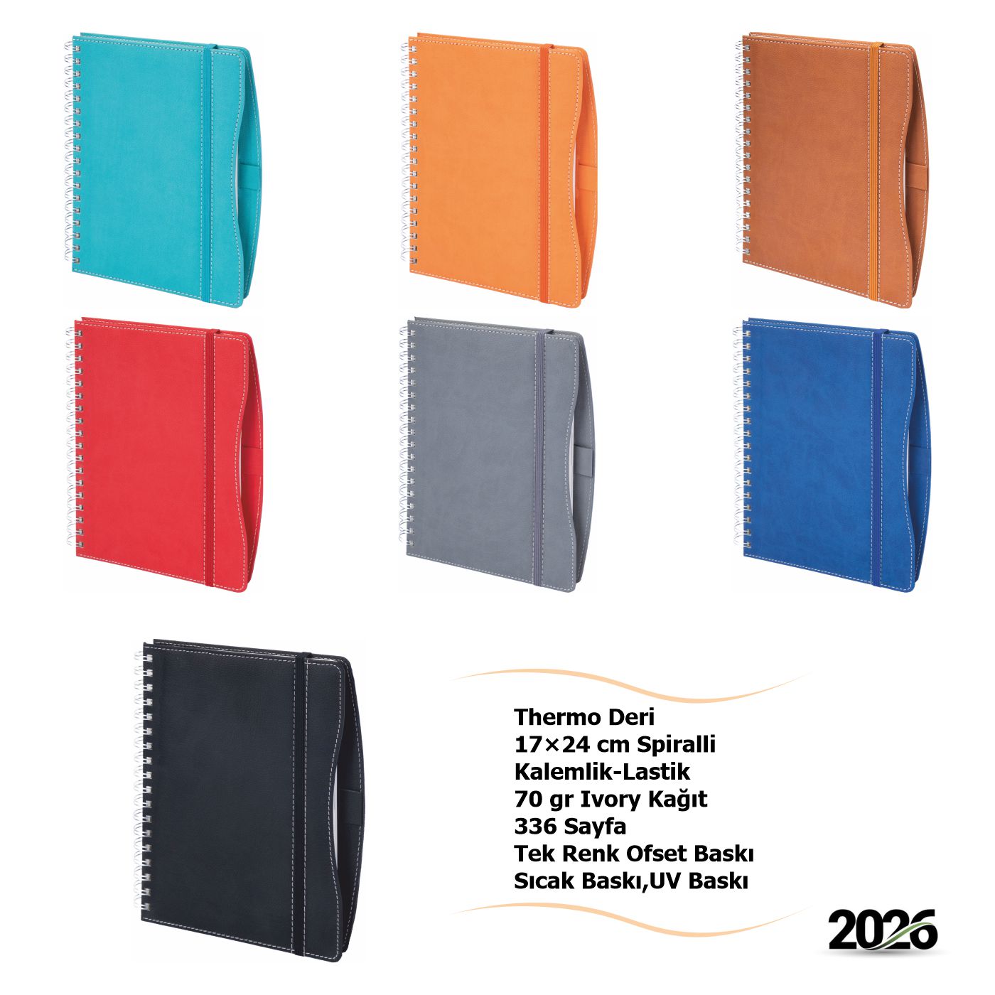 Spiralli Promosyon Ajanda