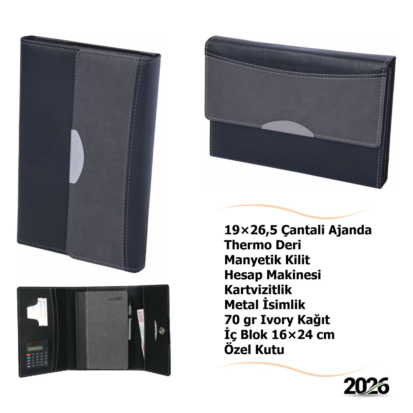 Termo Deri Çantalı Ajanda