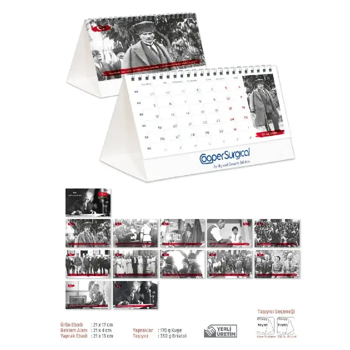 Atatürk Görselleri ve Piramit Takvim