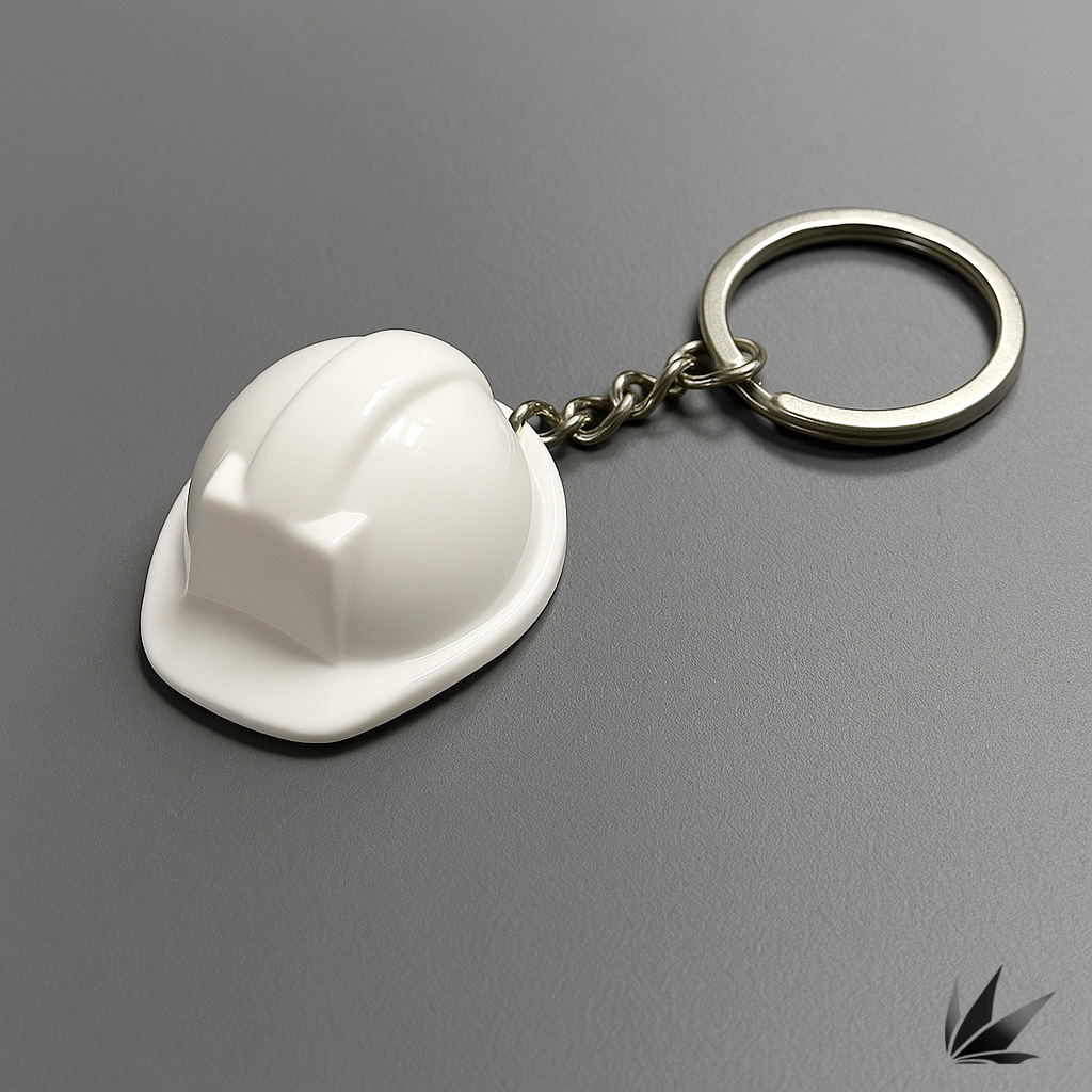 Ucuz Promosyon Baret Anahtarlık