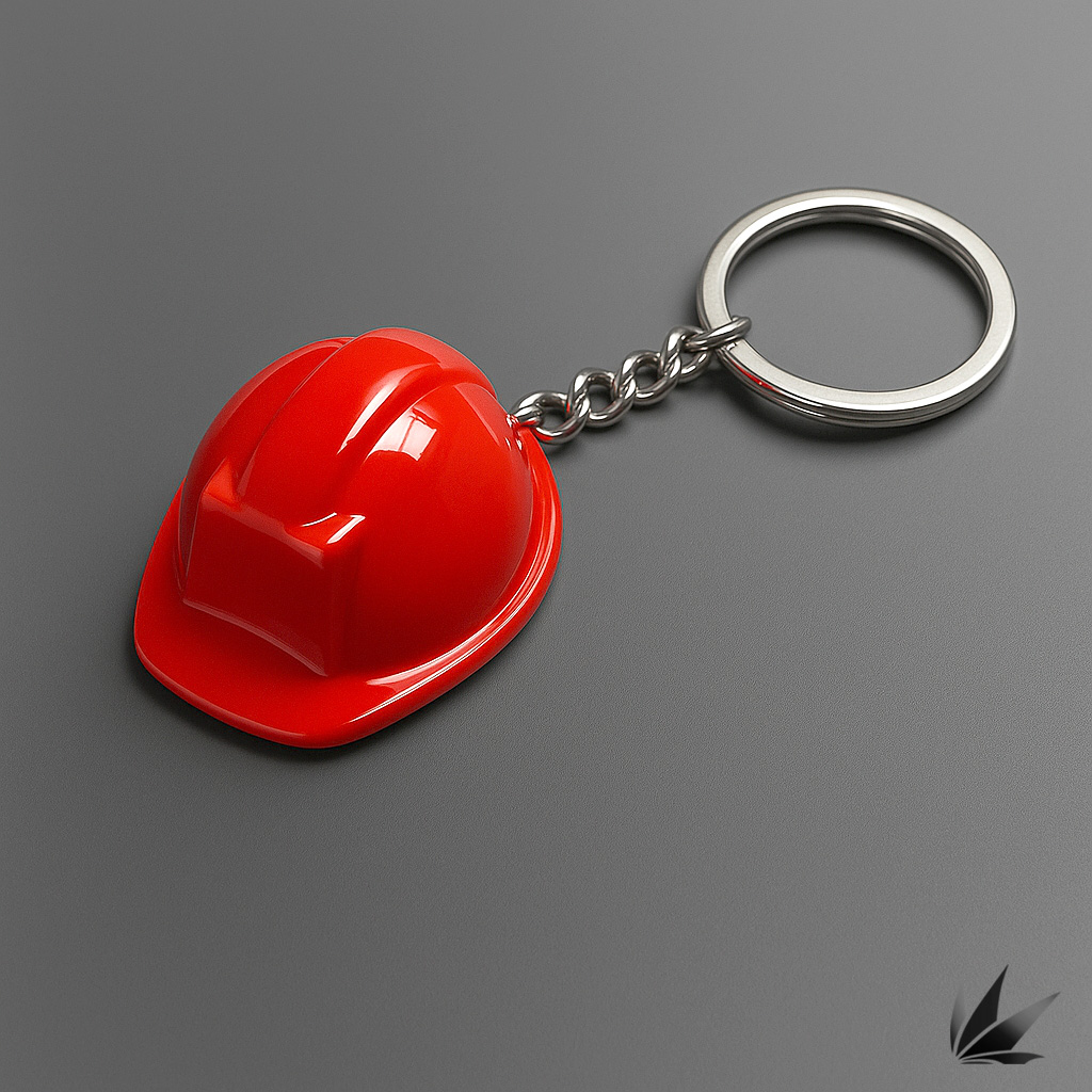 Ucuz Promosyon Baret Anahtarlık