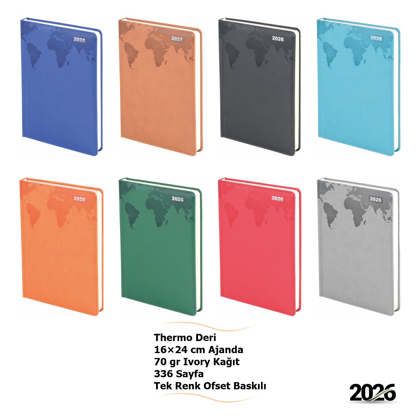 336 Sayfa Günlük Ajanda