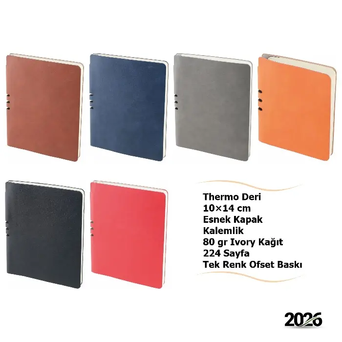 Yumuşak Kapak Promosyon Defter