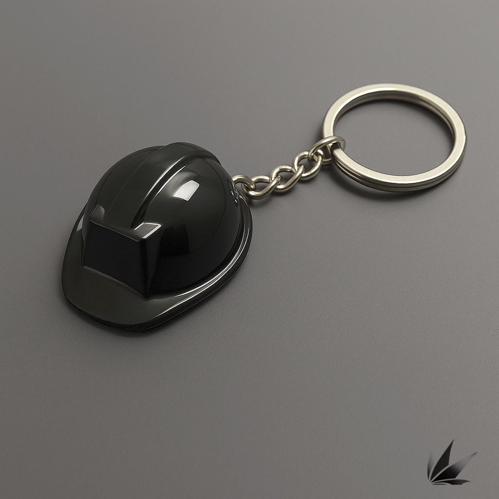 Kaliteli Promosyon Baret Anahtarlık