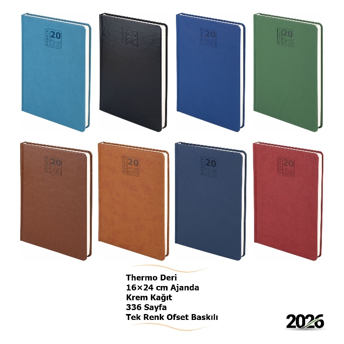 Termo Deri Günlük Ajanda
