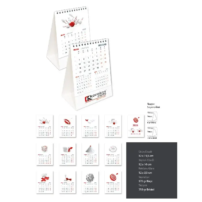 Promosyon Piramit Takvim