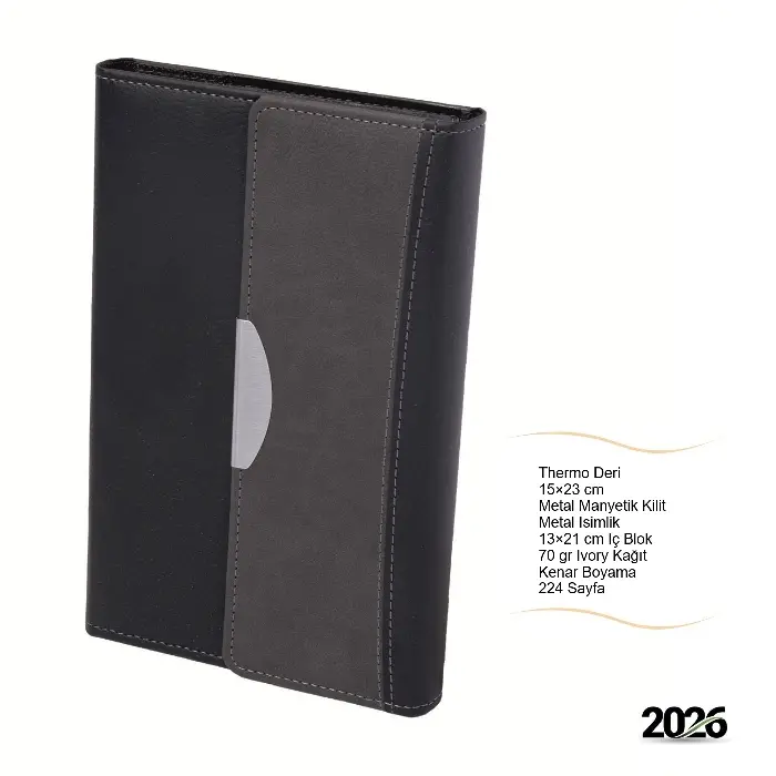 15x23cm Termo Deri Defter