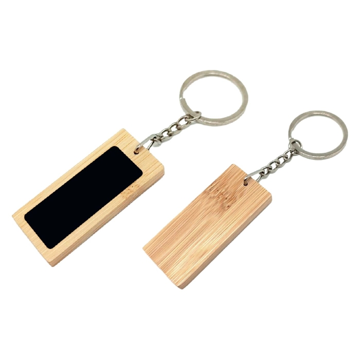 60 x 25 mm Bambu Anahtarlık