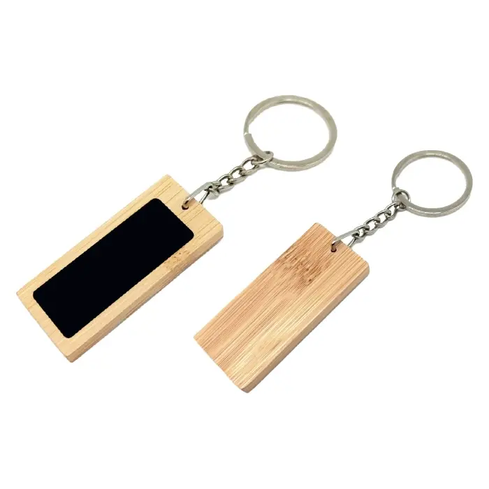 60 x 25 mm Bambu Anahtarlık