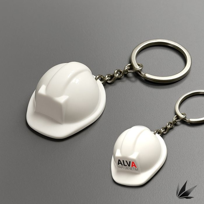 İş Sektörüne Özel Baret Anahtarlık