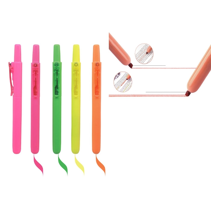 Promosyon Mandal Klips Fosforlu Kalem