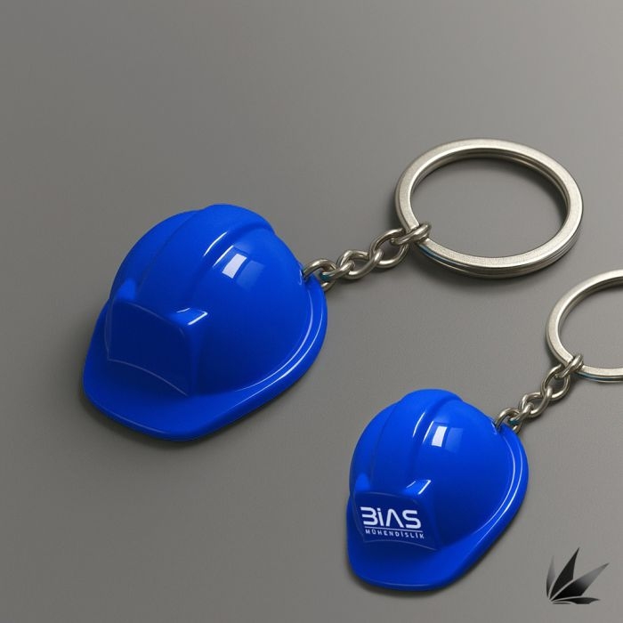 İnşaat Sektörüne Özel Promosyon Baret Anahtarlık