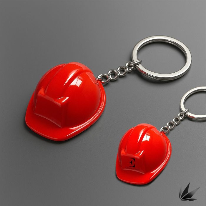 Kaliletli ve Şık Baret Anahtarlık