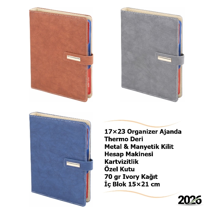 Termo Deri Kutulu Organizer