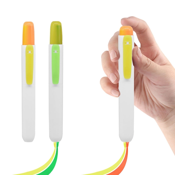 Promosyon Özel Klips Mekanizma Fosforlu Kalem