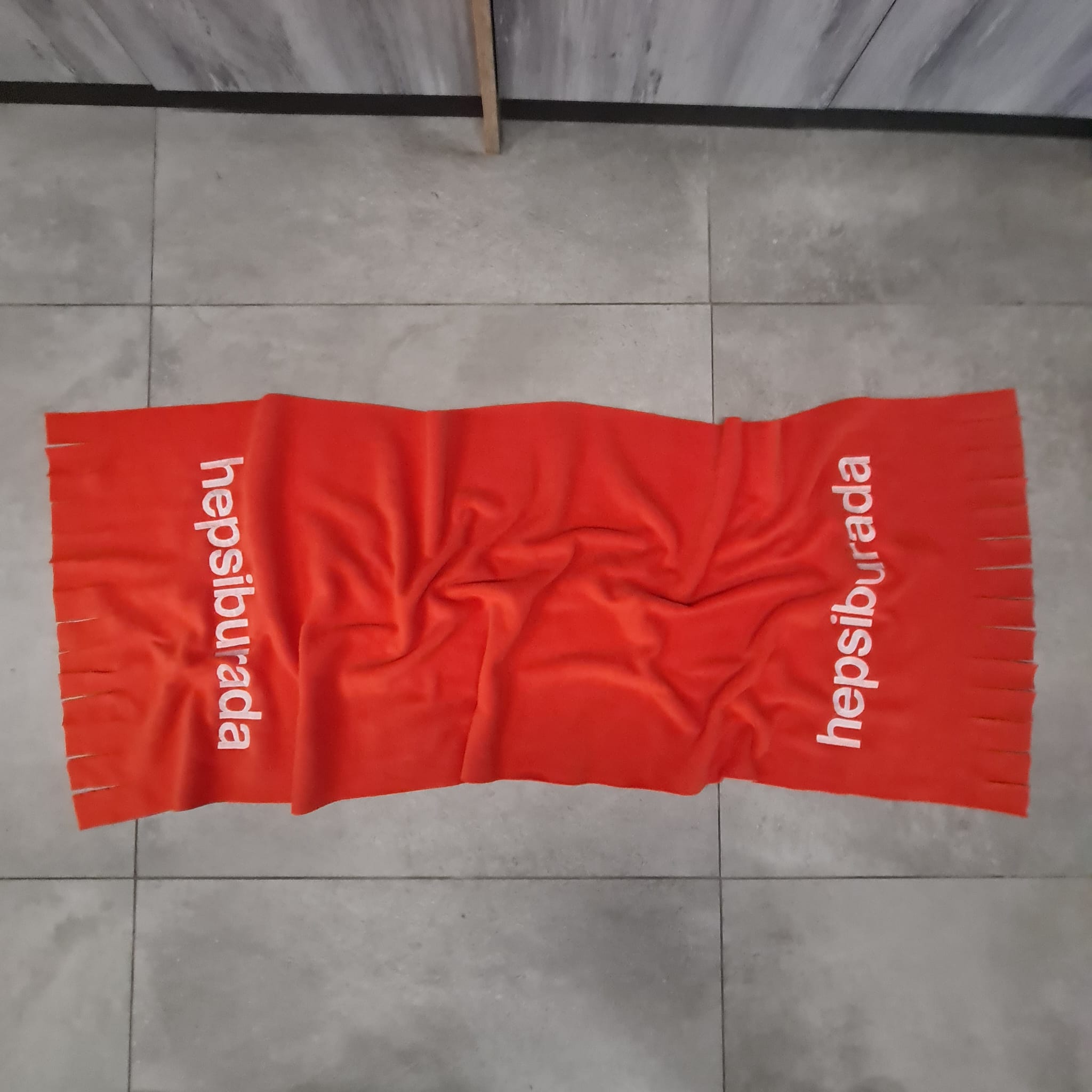 Hepsi Burada Firmasına Özel Promosyon Polar Şal