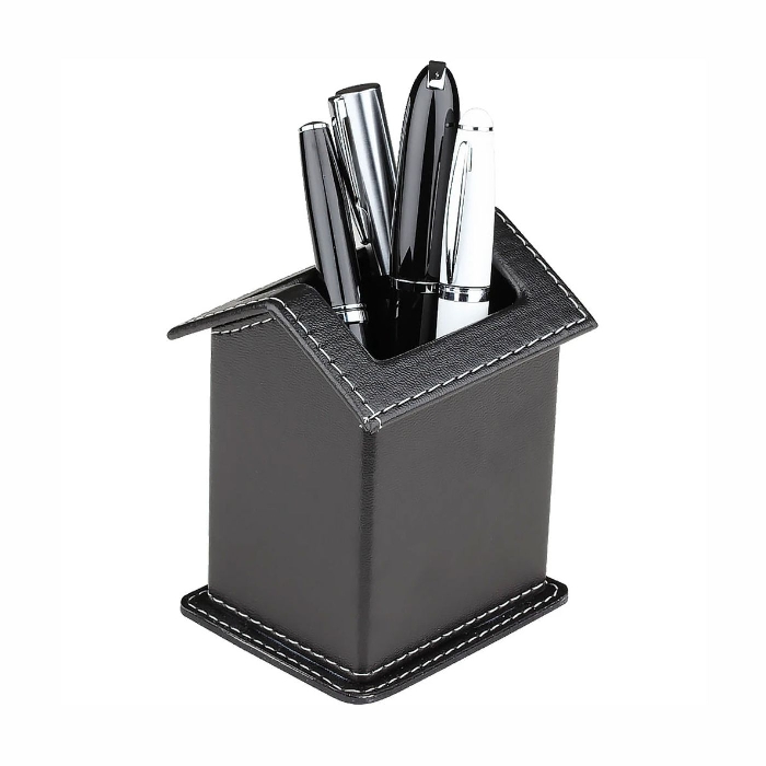 Masa Üzeri Deri Kalemlik