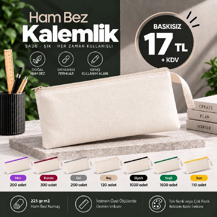 Promosyon Ham Bez Cüzdan