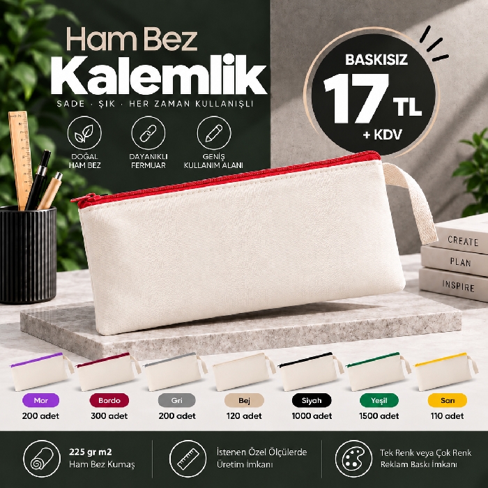 Promosyon Ham Bez Kalemlik