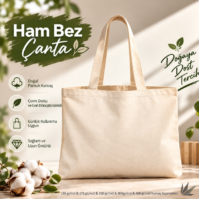 Ham Bez Çanta Dip Körüklü ve Yatay