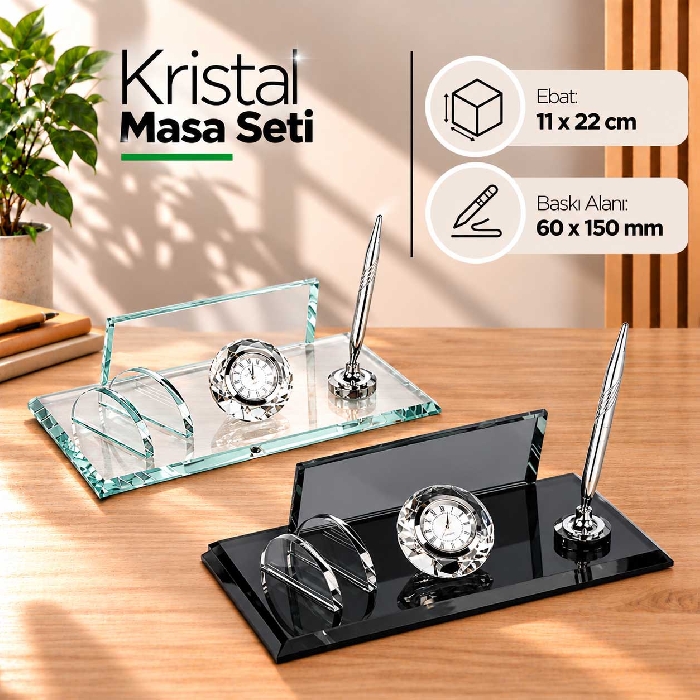 Lüks Kristal Masa Setleri