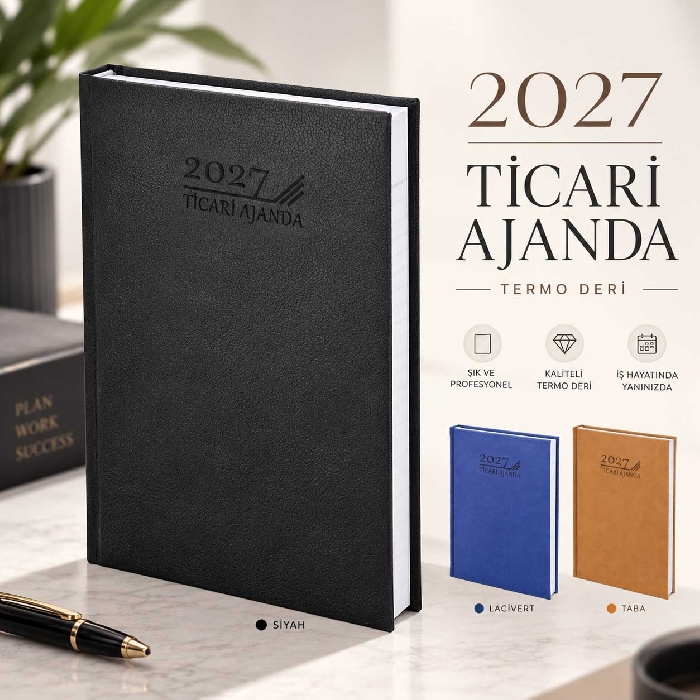 Termo Deri Günlük Promosyon Ajanda