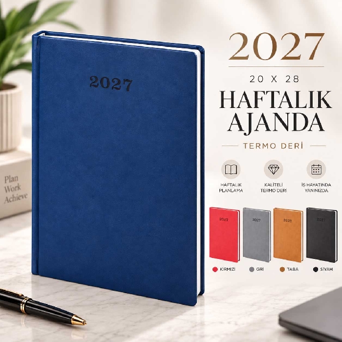 Termo Deri Haftalık Ajanda