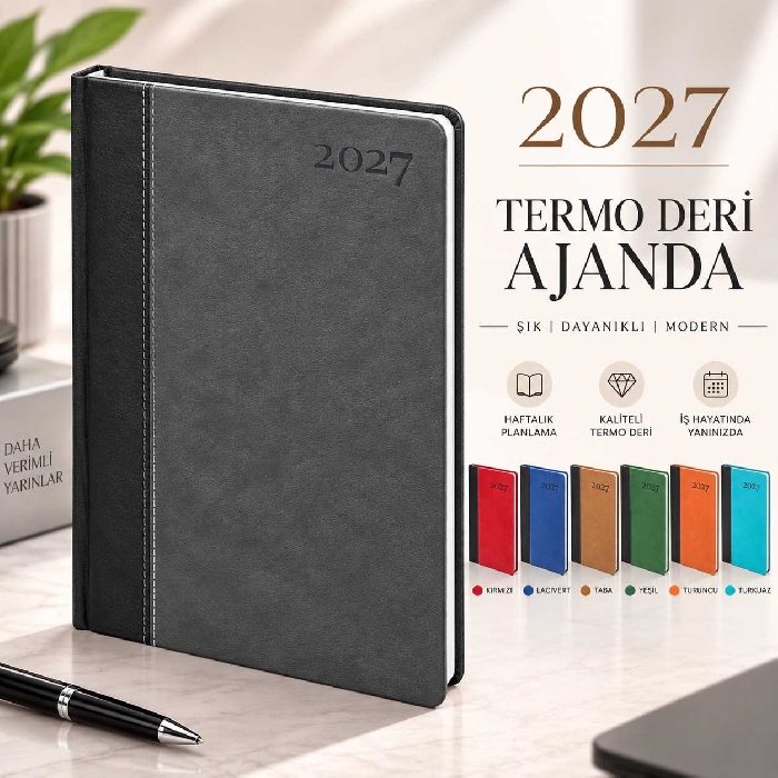 Termo Deri Promosyon Ajanda