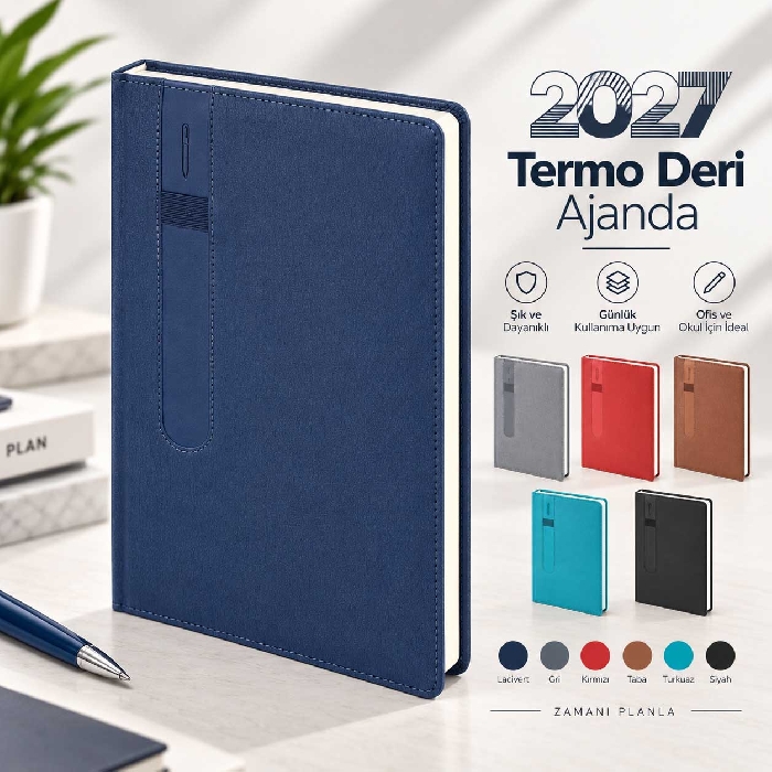 Termo Deri Kapak Ajanda
