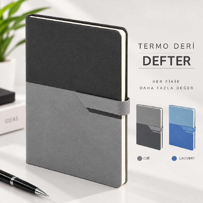 Kilit Kapaklı Promosyon Defter
