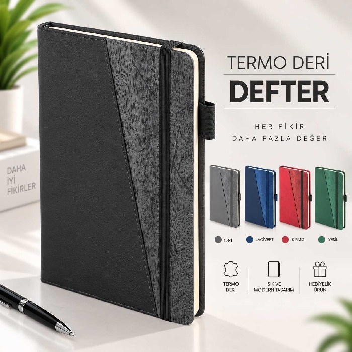 5 Renk Promosyon Defter