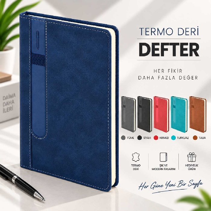 Kalemlik Lastikli Defter