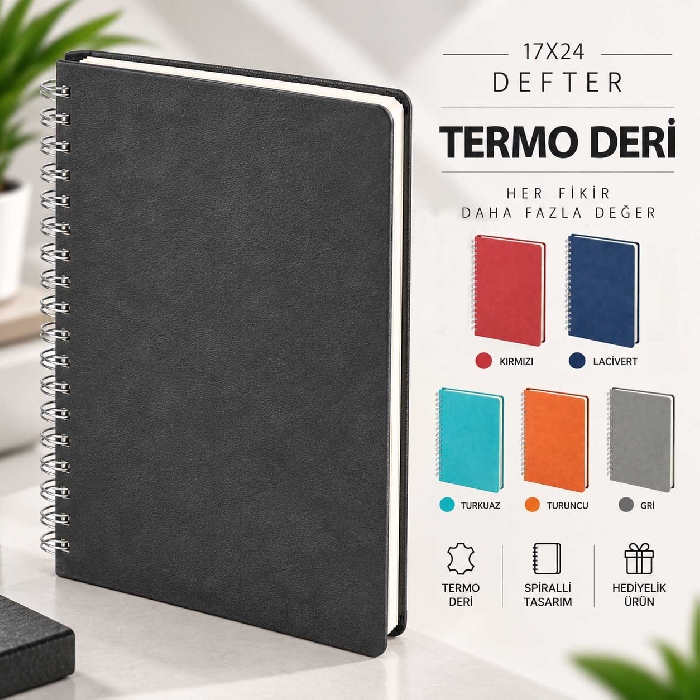 Promosyon Termo Deri Kapak Defter