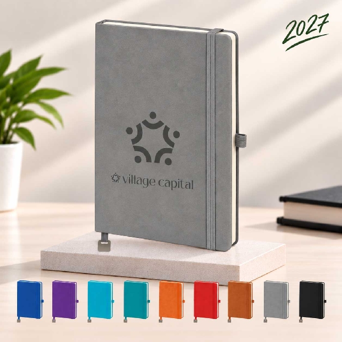 Sert Kapak Lastikli 13x21 Defter