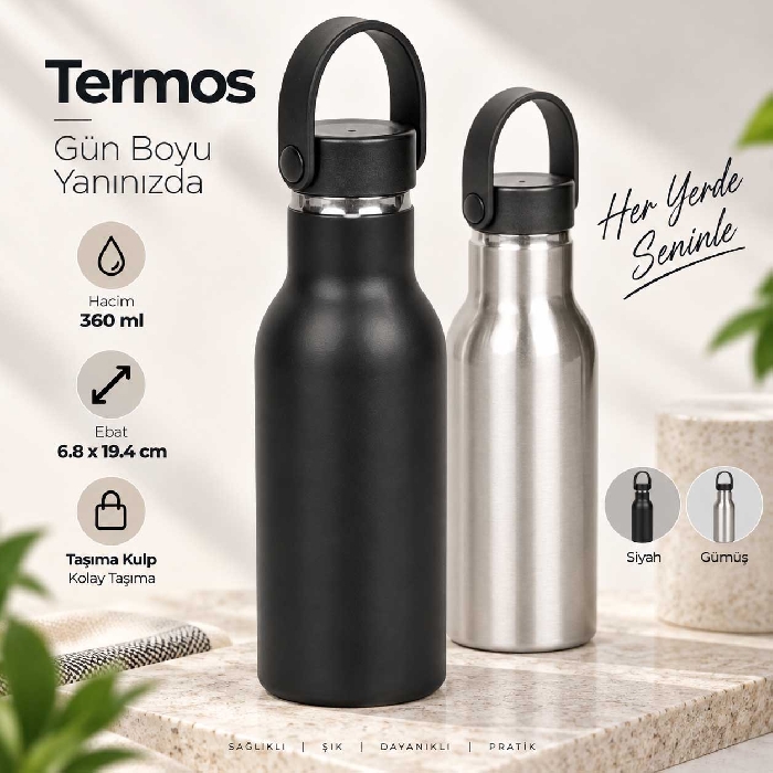 Kulplu 360 ml Termos
