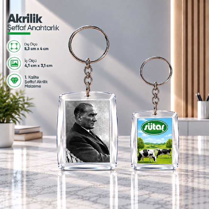 Promosyon Anahtarlık (Zincirli)