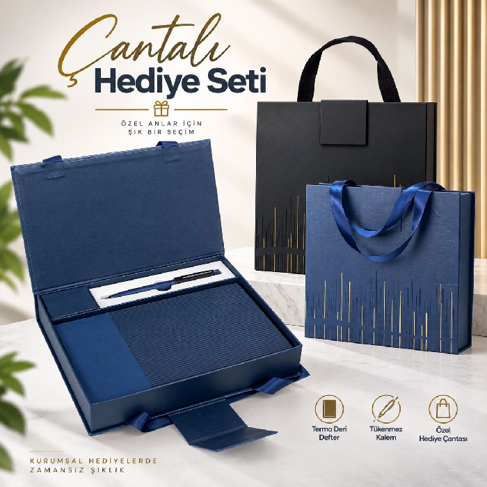 Çantalı Ve Kutulu Hediye Seti
