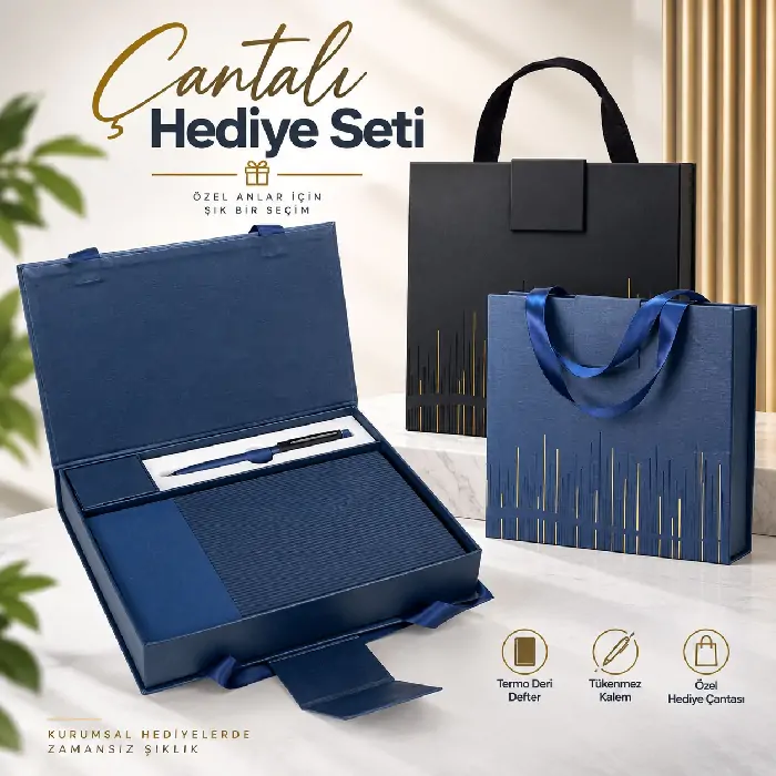 Çantalı Ve Kutulu Hediye Seti