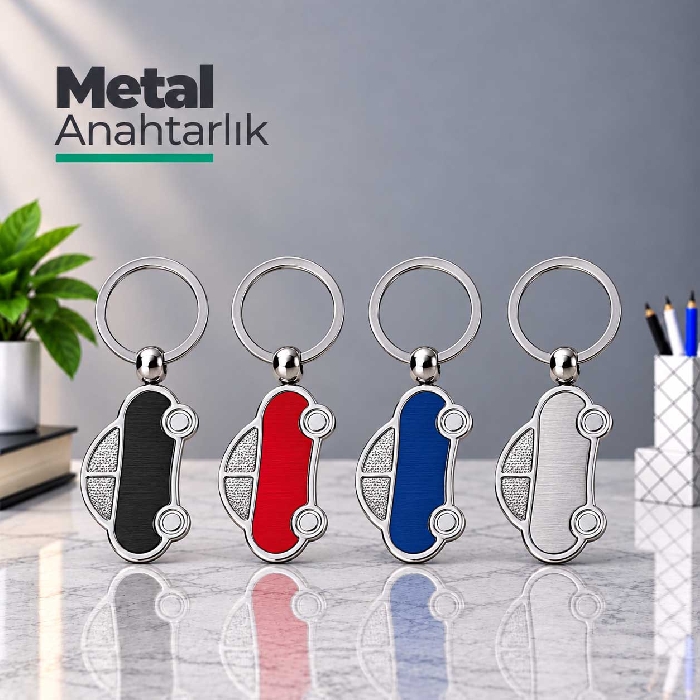 Metal Araba Anahtarlık