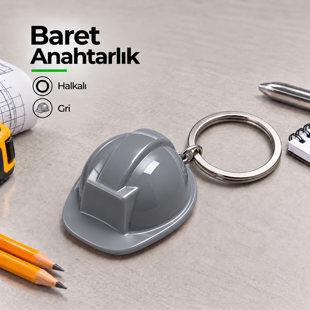 Promosyon Baret Anahtarlık