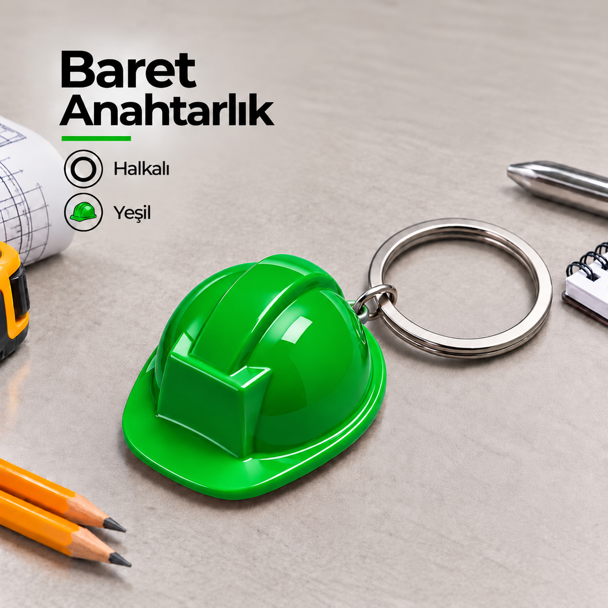 Promosyon Baret Anahtarlık