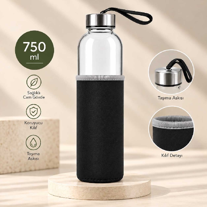 Kılıflı Matara 750 ml