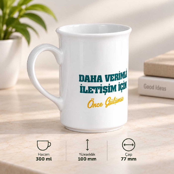 Dayanıklı Porselen Kupa