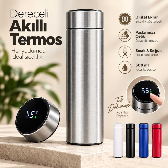 Dereci Akıllı Termos 