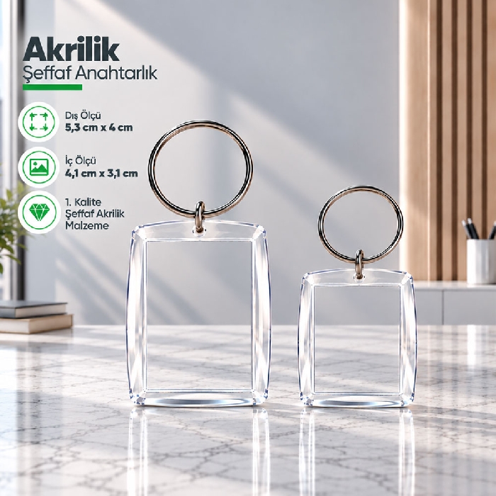 Promosyon Anahtarlık (Halkalı)