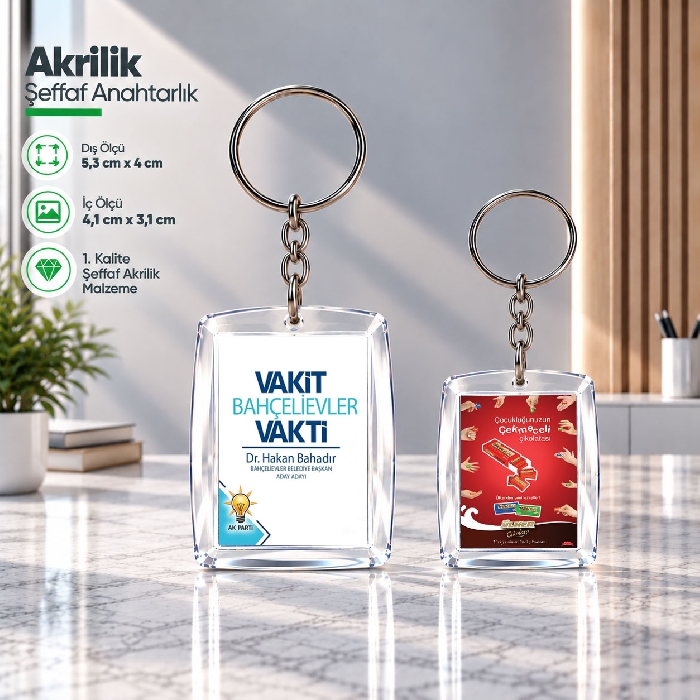 Promosyon Anahtarlık (Zincirli)